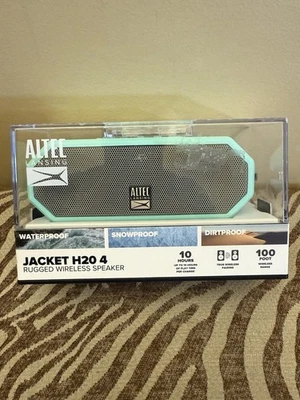 Altec Lansing Jacket H2O 4 Rugged Portable Waterproof Bluetooth Speaker - Mint - Image 1 of 2