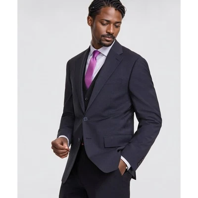 Calvin Klein Sport Coat Mens 38S Charcoal Maxwell Wool Blend Slim Fit Suit NWT - Image 1 of 4