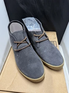 NWOB Seavees Men's Sun-Tans Chukka Boots Lace Up Round Toe Suede Shoes Size 13 - Picture 1 of 11
