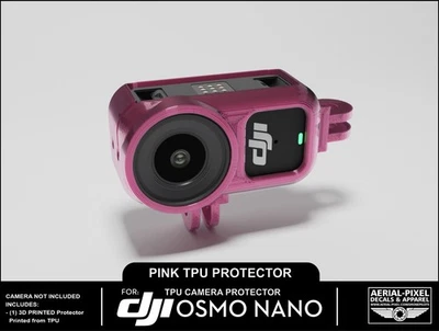 DJI Osmo Nano Protector and GoPro Mount! Choose from 10 Colors! Dual Mounting! - Image 1 of 3