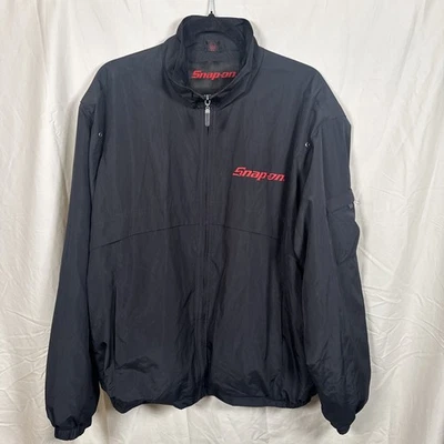 Official Snap-On Tools Men's Full Zip Jacket Black Sz Large Limited Edition  - Image 1 of 4
