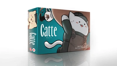 Catte 3-4 players 20-30 mins Trick taking Card Board Game New Game Market Japan - Image 1 of 4