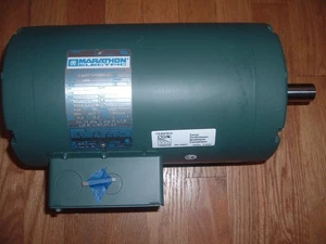 Marathon Electric Motor 2 / 1  1/2 HP 145TTDR6029 3 PH 60 HZ  1745 RPM U760 - Picture 1 of 5