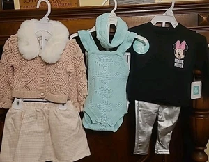 Baby Mädchen Kleidung Paket 7 Teile Größe 12 M Disney, Jessica S, Rachael Zoe, Nike 89 $ - Bild 1 von 17