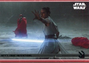 Star Wars Rise Of Skywalker S2 Red [199] Base Card #79 Rey's True Intentions - Picture 1 of 1