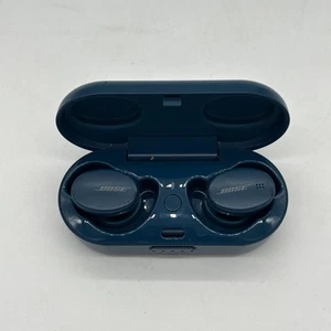 Unbenutztes Original-Zubehör-Hersteller Baltic Blue Bose Ladecase für Bose Sport True Wireless Ohrhörer - Bild 1 von 5