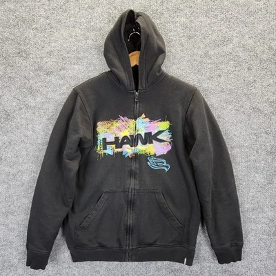 Tony Hawk Sudadera con Capucha Juvenil XL 18/20 Negra Cremallera Completa Sherpa Forrada Patinador Chaqueta Niños Foto 1 de 4