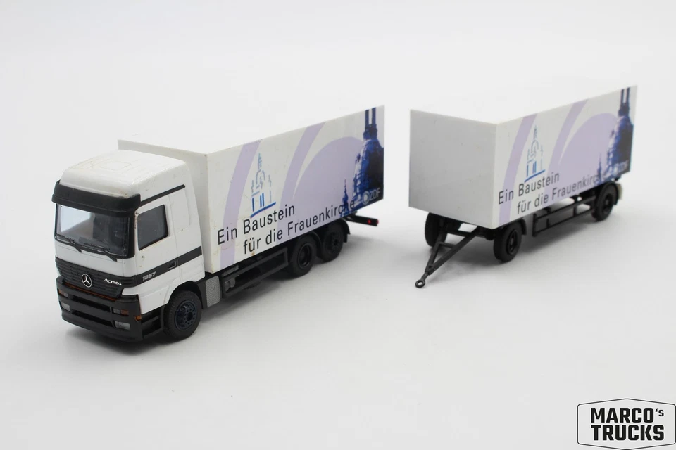 Albedo MB Actros MP1 LH drawbar truck "Frauenkirche Dresden" 1:87 /AL1634 - Image 1 of 1