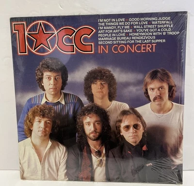 10cc-IN CONCERT 1982 CONTOUR RECORDS UK IMPORT VINYL LP CN 2056 NEW SEALED - Image 1 of 4