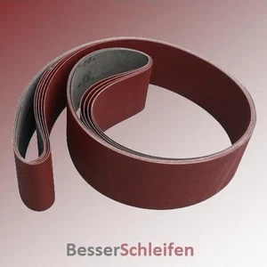 10 Schleifbänder Schleifband 75x2000 mm Körnung P40 z.B. für Bernardo, Scantool - Bild 1 von 1