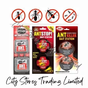More details for insects ant bait stations traps easy safe home garden attract kill ants pest