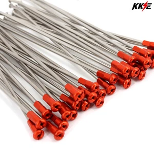 KKE 2.15*19" Juego de Pezones Traseros Inoxidable Naranja para KTM 125-530CC 1999-2021 - Imagen 1 de 12