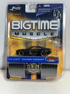JADA BIGTIME BTM 2006 CHEVY CAMARO CONCEPT NEGRO MODELO DIECAST 1:64 W10 120 #58 - Imagen 1 de 6