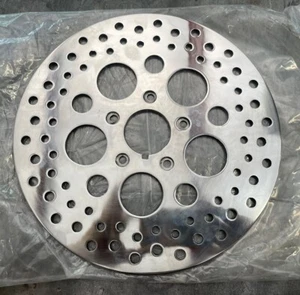 FXR 11.5” Front Brake Rotor Chrome 84-99 XL FL FLST FXSTS FLXT HARLEY DAVIDSON - Picture 1 of 3
