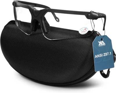 Shooting Glasses with Case anti Fog Hunting Safety Glasses for Men Women - Image 1 of 4