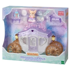 Sylvanian Families Pferdekutsche Prinzessin Set Frosty Crystal Calico Critters - Bild 1 von 3