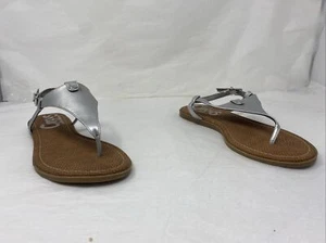 Circus NY Women’s Carolina Flat Sandal Sliver Size 9M US - Picture 1 of 12