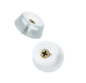 4x Protector de piso transparente antideslizante mesa goma muebles almohadilla para pies diapositiva de 19 mm - Imagen 1 de 2