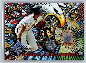 1995  Stadium Club Darryl Strawberry #5 Ring Leaders Members Only Giants