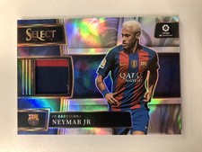 NEYMAR JR Panini 2022-23 Select La Liga Patch Silver Prizm FC Barcelona
