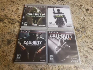 PS3 Call of Duty Bundle Lot 4 Games - Complete w/ Manuals- Discs near mint /mint - Picture 1 of 10