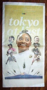 NY JOURNAL NEWS JULY 11 2021 TOKYO OLYMPIC COVERAGE PREVIEW - SIMONE BILES COVER - Bild 1 von 1
