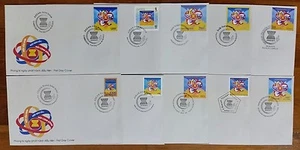 10 Countries FDC ASEAN Community by Vietnam Post 2015 - Picture 1 of 1
