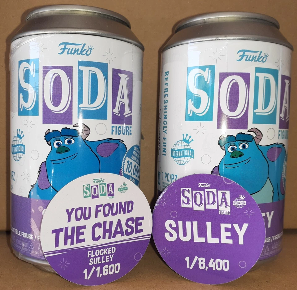 Funko Soda Sulley - Pixar - Monsters, Inc - Rara persecución y figura regular - ¡NUEVO! Foto 1 de 1