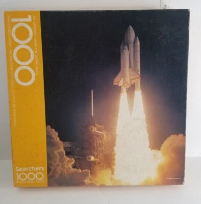 Springbok Jigsaw Puzzle 1000 pc King Size Searchers Space Shuttle Complete - Image 1 of 4