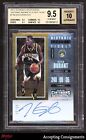 2017-18 Contenders Historic Rookie Playoff Ticket Kevin Durant AUTO /25 BGS 9.5