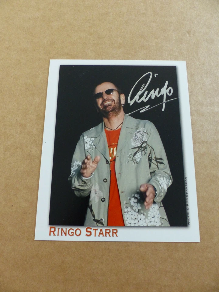 BEATLES Ringo Starr signed Autogramm signiert auf 10x13 cm Foto  - Bild 1 von 1
