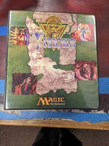 Visions Magic The Gathering MTG 3 Ring Binder Wotc Ultra Pro - Picture 1 of 4