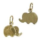 1 piece 14K Gold Elephant Charm pandent pendant