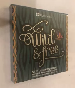 BH COSMETICS WILD & FREE - BAKED EYE SHADOW PALETTE - 0.62 OZ - Picture 1 of 3