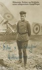 MANFRED VON RICHTHOFEN Signed Photo World War 1 Pilot RED BARON 6"x4" reprint