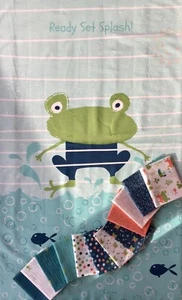 Riley Blake Ready Set Splash - 12 Fat Quarter Bundle with Panel - Picture 1 of 14