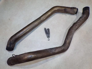 Aprilia RST 1000 Futura 01 02 03 04 rear exhaust silencer link pipes - Picture 1 of 1