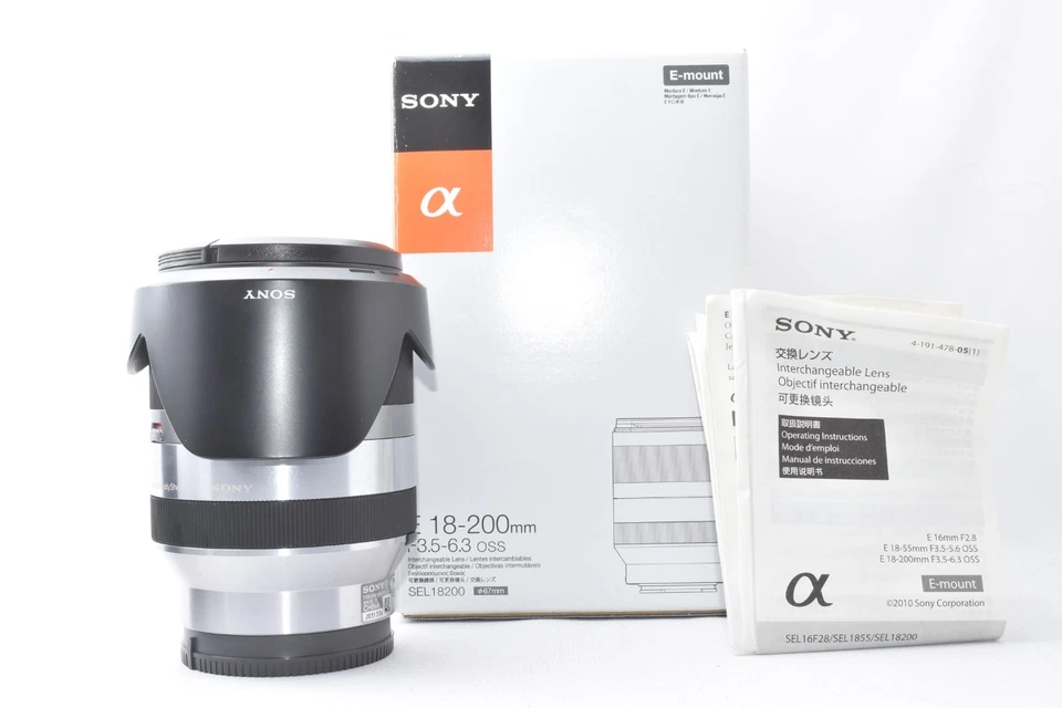 [EXC w/Box] Sony E 18-200mm f3.5-6.3 OSS SEL18200 for E mount #315 - image 1 of 4