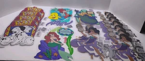 VTG Disney Window Cling Unused Lot of 17 Quest For Camelot, Little Mermaid  - Picture 1 of 8