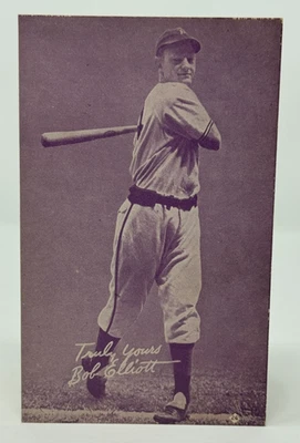 "JUMBO" DONRUSS/TOPPS - LOTE DE 19 CARTAS - TARJETA BOB ELLIOT 1953 TINTE ROJO Foto 1 de 4