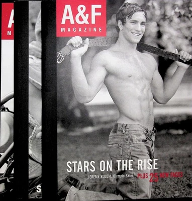 A&F Magazine #1,2,3 (Abercrombie & Fitch) First 3 New 2004-2005 Issues VG - Image 1 of 4