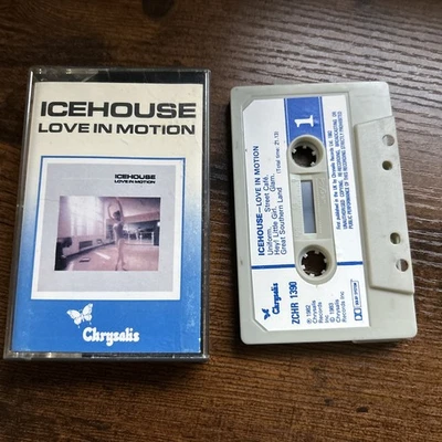 Icehouse, Love In Motion Cassette Tape (Chrysalis, 1983) Excellent Condition  - Image 1 of 4