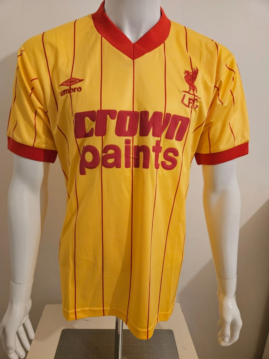 ウェア 80s Liverpool Away Football Shirt UMBRO 1981-84 Liverpool