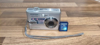Pentax Optio 50L 5MP Digital Camera, Silver - Tested Pentax Digital Camera - Image 1 of 4