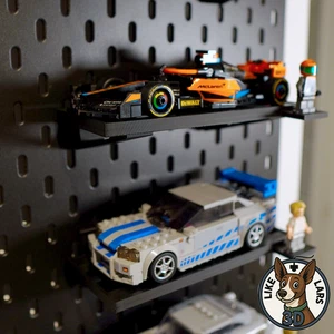 Supporto per IKEA SKADIS - compatibile con LEGO Speed Champions (tutti i modelli) - Foto 1 di 8