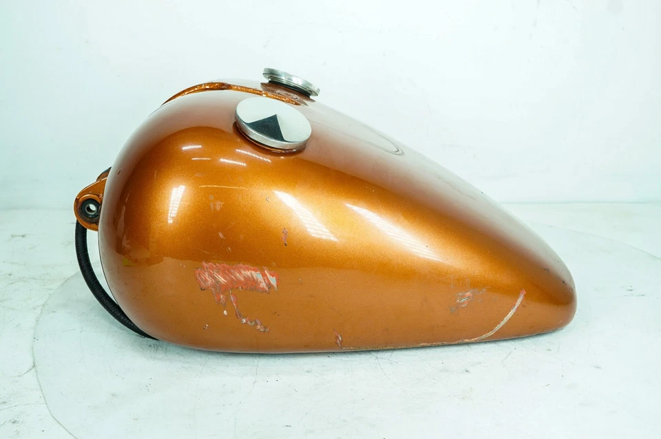 Harley Sportster XLH883 883 1989 OEM depósito de tanque de gasolina * rayado * 1363 Foto 1 de 4