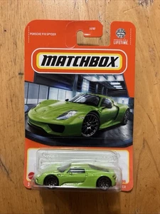 Porsche 918 Spyder 45/100 Matchbox 2024 HVL61 lime green - Bild 1 von 1