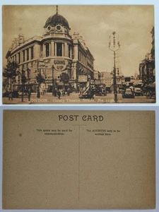 Vintage London Theatre Postcard: Strand Theatre, 1910s Divided Back - Picture 1 of 1