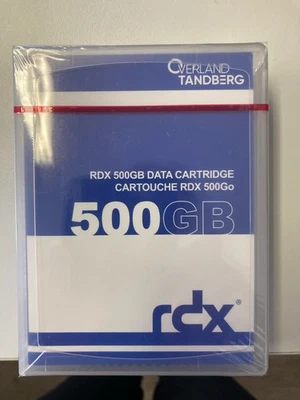 Tandberg RDX 500GB Laufwerk Kassette Data Cartridge , in Originalverpackung - Bild 1 von 2