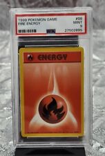 #98 1999 Pokemon Game Fire Energy PSA 9 Mint